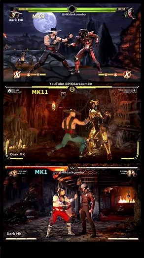 Liu Kang & Kung Lao Tag Combo Evolution Shaolin Monks