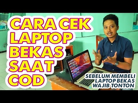 HOW TO CHECK A USED LAPTOP BEFORE BUYING