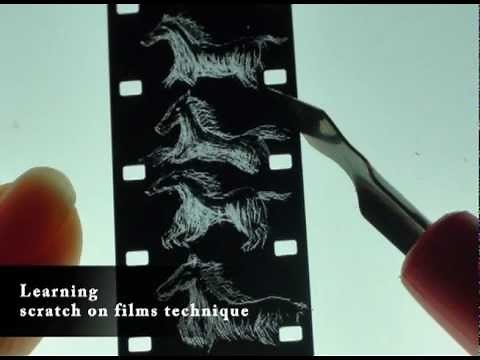 Process of making direct animation/ cameraless animation