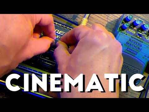 HUGE sound from Stylophone and "poor man" Strymon (ALL PLAYING NO TALKING)