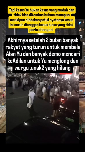 2 bulan Alan yu tanpa keadilan #réel #repost #viralreels #kesfet #demo #justiceforyumenglong #kesfetteyim | Vie Dian