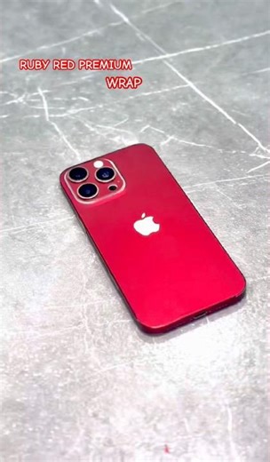 #br_hub RUBY RED COLOUR PREMIUM WRAP AVAILABLE