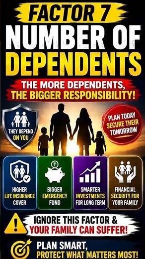 Factor 7: Number Of Dependents Explained | Financial Planning
