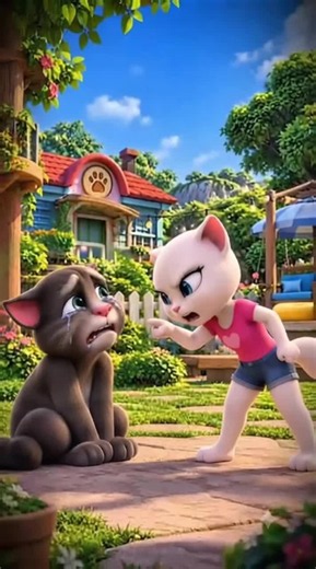 Ne demande JAMAIS à Talking Tom où est Angela 😭 Tout le monde a joué à ce jeu, mais personne n'ose lui poser cette question. Pourquoi ? Parce qu'il se met à buguer et à pleurer. Tu as déjà essayé toi ? Dis-moi en commentaire 👇 #talkingtom #angela #theorie