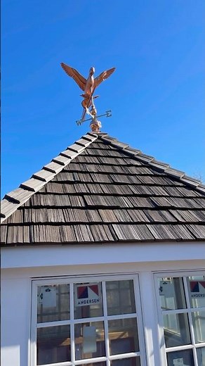 Weather Vane Installation 🏠 #construction #roofing #whitecedar