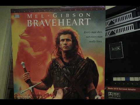 Laserdisc - braveheart Dolby AC-3 theatrical mix THX/TAP lucasfilm ltd THX sound system