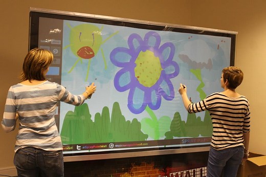 Digital Graffiti Wall Hire | The Events Company