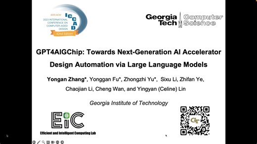 [ICCAD 2023] GPT4AIGChip: 通过大语言模型实现AI加速器设计自动化