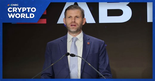 Eric Trump calls allegations World Liberty sold tokens to North Korean, Russian entities 'laughable'