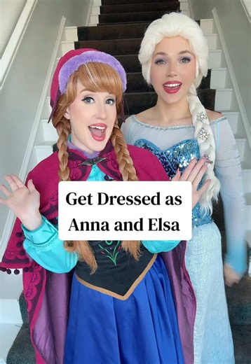 Get Dressed with Anna and Elsa: Frozen Edition