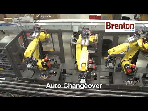 Robotic Wrap-Around Case Packing System - Brenton Engineering