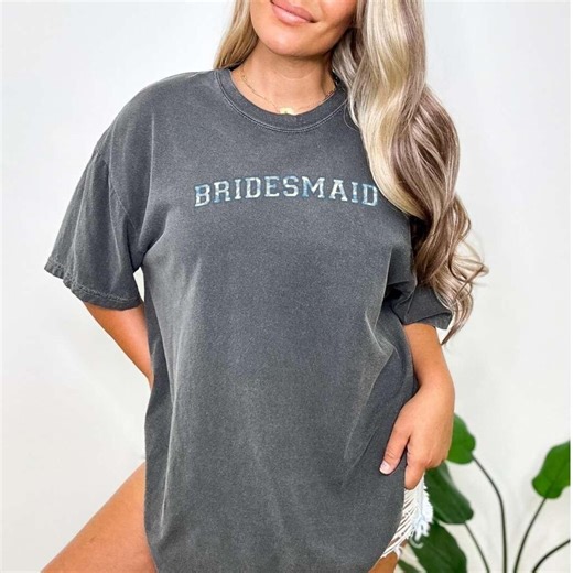 Bridesmaid Shirt Comfort Colors, Bachelorette Party T-shirt, Bridal Party Gift, Bridesmaid Proposal Tee,wedding Squad, Bridal Party - Etsy
