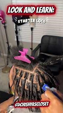 LOOK & LEARN / TUTORIAL : Starter Locs ✅ (read description )