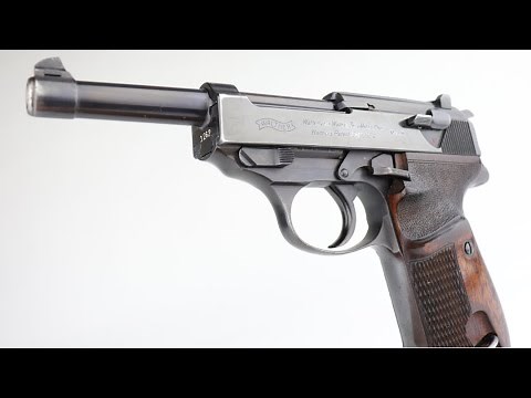 Production of the Walther P.38 Pistol | 7.65mm Commercial P.38