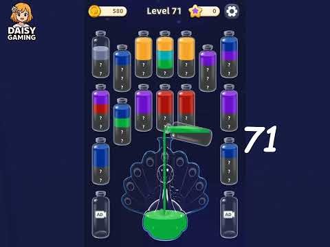 Water Jam Sort Level 71 Walkthrough