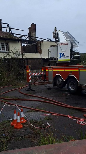 77K views · 274 reactions | Reporting from the scene of the fire this morning | Packet Newspapers | Facebook