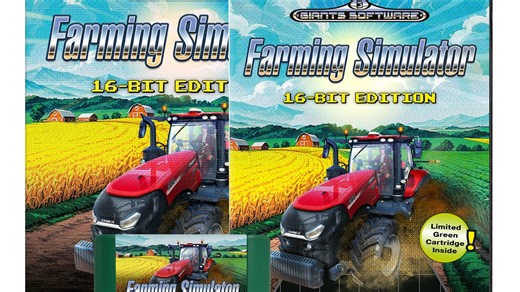 Farming Simulator 16-Bit Edition Announced As SEGA Cartridge