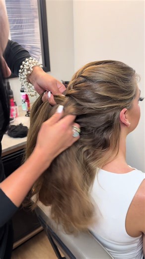 Braiding Long Hair ASMR Experience