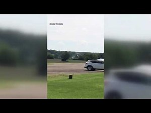 Blimp explodes into fireball at U.S, Open Golf Tournament