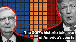 423K views · 228 reactions | President Trump’s most controversial executive actions — like the travel ban, and emergency funding for a border wall — were stopped in the Ninth Circuit Court of Appeals. But the federal court system could look a lot different by the end of Trump’s presidency. | Vox | Facebook