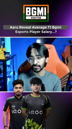 PARDEEP SINGH | Aaru Reveal Average T1 Bgmi Player Salary? #soulgoblin #jonathangaming #bgmiesports #bgis #bgis2026 | Instagram