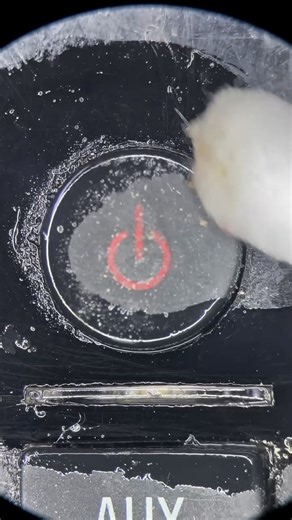 Phone Fix Craft on Instagram: "#satisfying TV remote power button #cleaning"