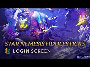 Star Nemesis Fiddlesticks | Login Screen | Animated Splash Art - League of Legends