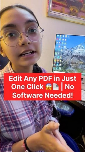 Edit Any PDF in Just One Click 😱📄 | No Software Needed!