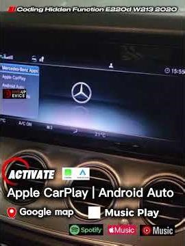 E220d W213 ปี 2020 เปิดของแท้! Coding Hidden Function | CarPlay / Android Auto / Start-Stop OFF