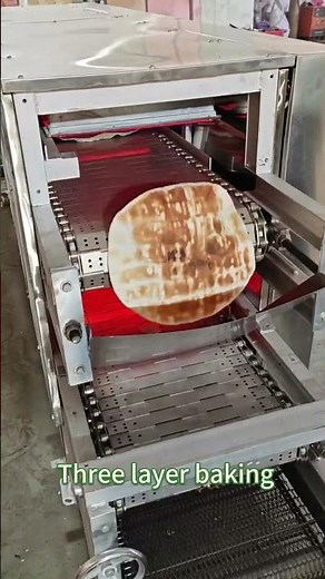 🥙Automate Your Pita Production! Full Automatic Pita Bread Making Line #pitabread #bakeryequipment