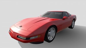 Chevrolet Corvette C4 - Download Free 3D model by Randomness (@throwbackthursdaymodels)