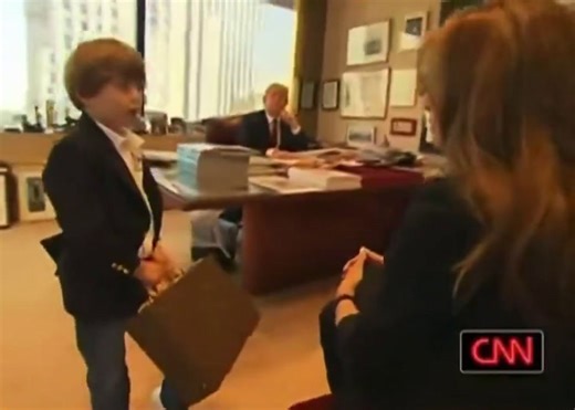 Watch: Barron Trump's accent blows fans away