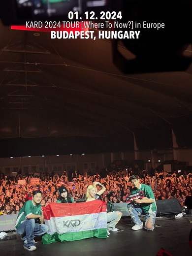 THX to BUDAPEST🇭🇺| @ KARD 2024 TOUR [Where To Now?] in Europe #KARD#카드 #WhereToNow #KARDInEurope #StudioPAV #LiveYourKpopDream