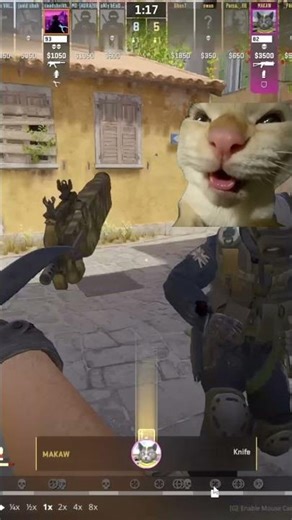 CS2 MEME FUNNY KNIFE KILLS EP3 #cs2