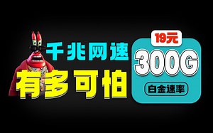【千兆网速】请直接冲：超大通用 长期套餐 月租补贴