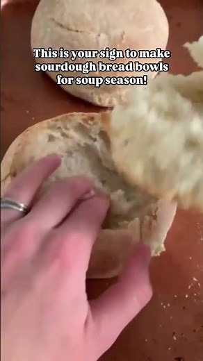 Sourdough Bread Bowls for Soup Season