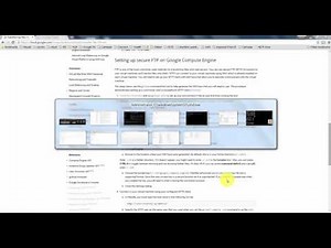 Transferring files to your hosting server on Compute Engine - google cloud sftp