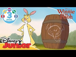 The Mini Adventures of Winnie the Pooh | Rabbit's Expedition | ‪@disneykids‬
