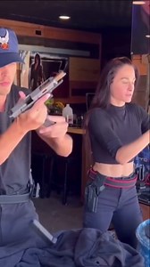 Austin Butler's tactical gun training with Taran Tactical for an upcoming project.