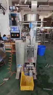 automatic form fill seal machine for ice sticks packaging #packingmachine #auto
