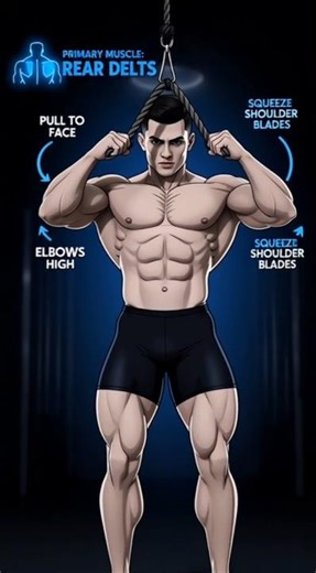 You’re Doing Face Pulls WRONG 😳 Fix Your Shoulders in 30s