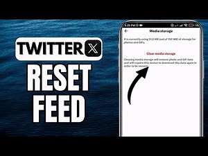 How To Reset Feed On Twitter X | iOS & Android