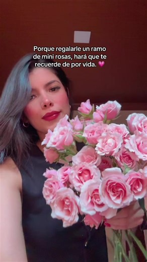 Las mini rosas o baby roses, son una preciosidad que sale del bouquet tradicional. ¿A quién le regalarías vos un ramo de mini rosas? #flores #rosas #parati #nicaragua🇳🇮 #floristeria