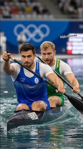 Gay Couple canoeing Sport