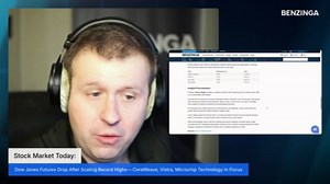 Stock market today: Nasdaq futures pare losses, Dow drops after scaling record highs—CoreWeave, Vistra, Microchip Technology in focus