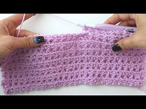 Learn To Crochet This Amazing Double-Sided Stitch For Perfect Blankets and Bags!
