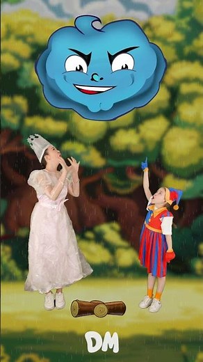 🌧️ Naughty Rain | Funny Rain Song for Kids | Sing Along Nursery Rhyme for Children