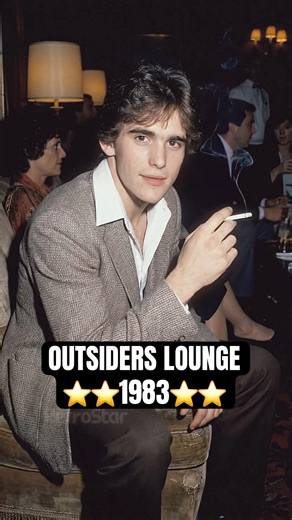 The Outsiders Cast — After the 1983 Screening Night #moviestar #80s