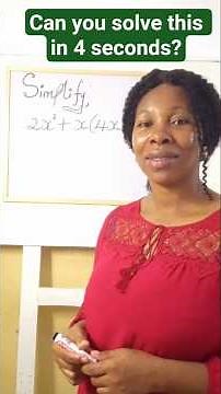 Simplify 2x^2 +x(4x+3) FAST!