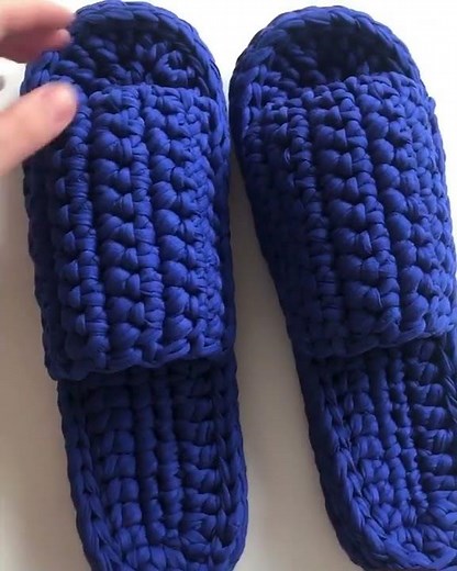 Návod na domácí háčkované papuče